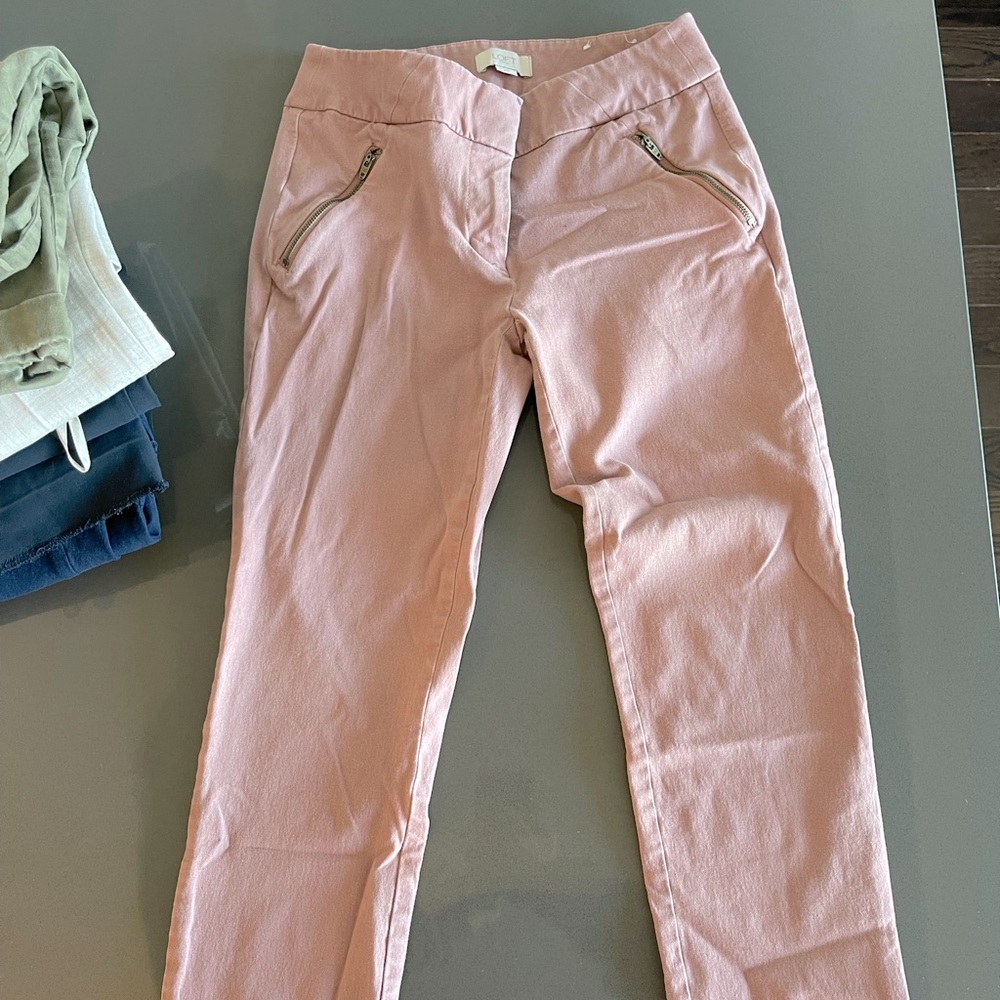 Pink dress pants